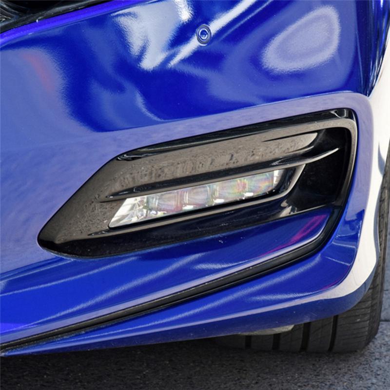

M63K-Front Fog Light Lamp Cover Bezel For Honda Accord 2018 Lower Bumper Grille Trim Frame Parts Accessories 1 PCS Gloss Black Left