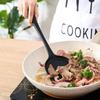 Spatule en silicone tout-en-un articles de cuisine résistant à la chaleur spatule antiadhésive pour poêle à frire spatule ménagère en silicone spatule chinoise
