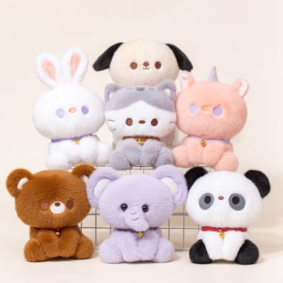 16cm Niedliches Kaninchen Elefant Plüschtier Stofftier Bär Katze Plüschtiere Liebevolle Beruhigende Puppe Geschenke Mädchen