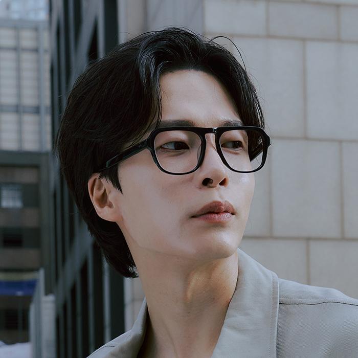 Alloaiweeo [Black Line] Bl7407 0909G Blue Light Lens Selection