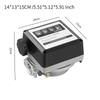 Mechanical Flow Meter Multipurpose ±1% Accuracy Oil Flow Liter Meter