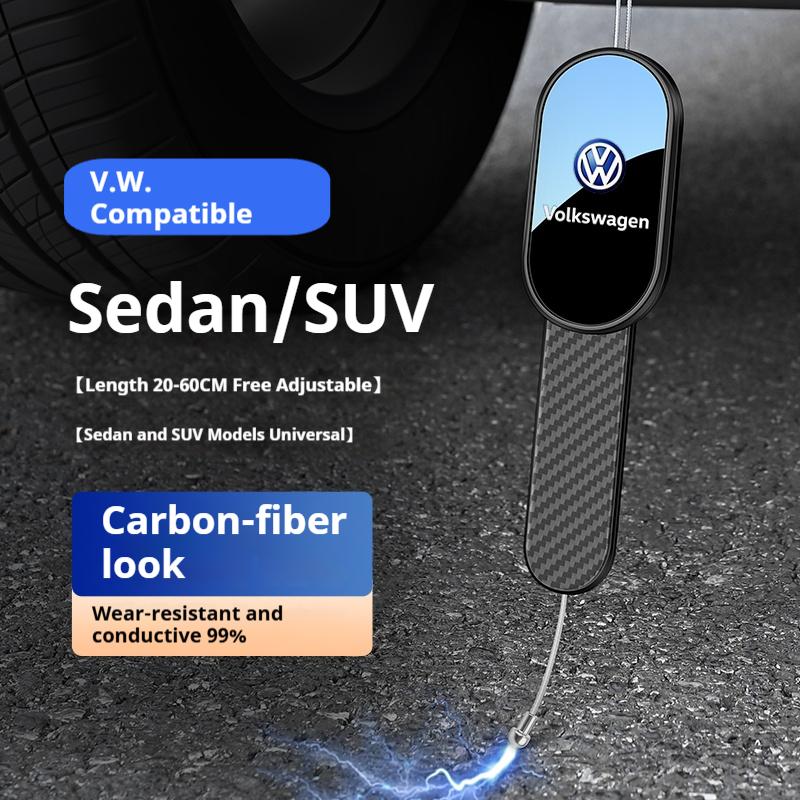 

2026 Hot For Volkswagen VW Volkswagen metal anti-static belt wear-resistant car exhaust pipe grounding strip eliminates anti-sta