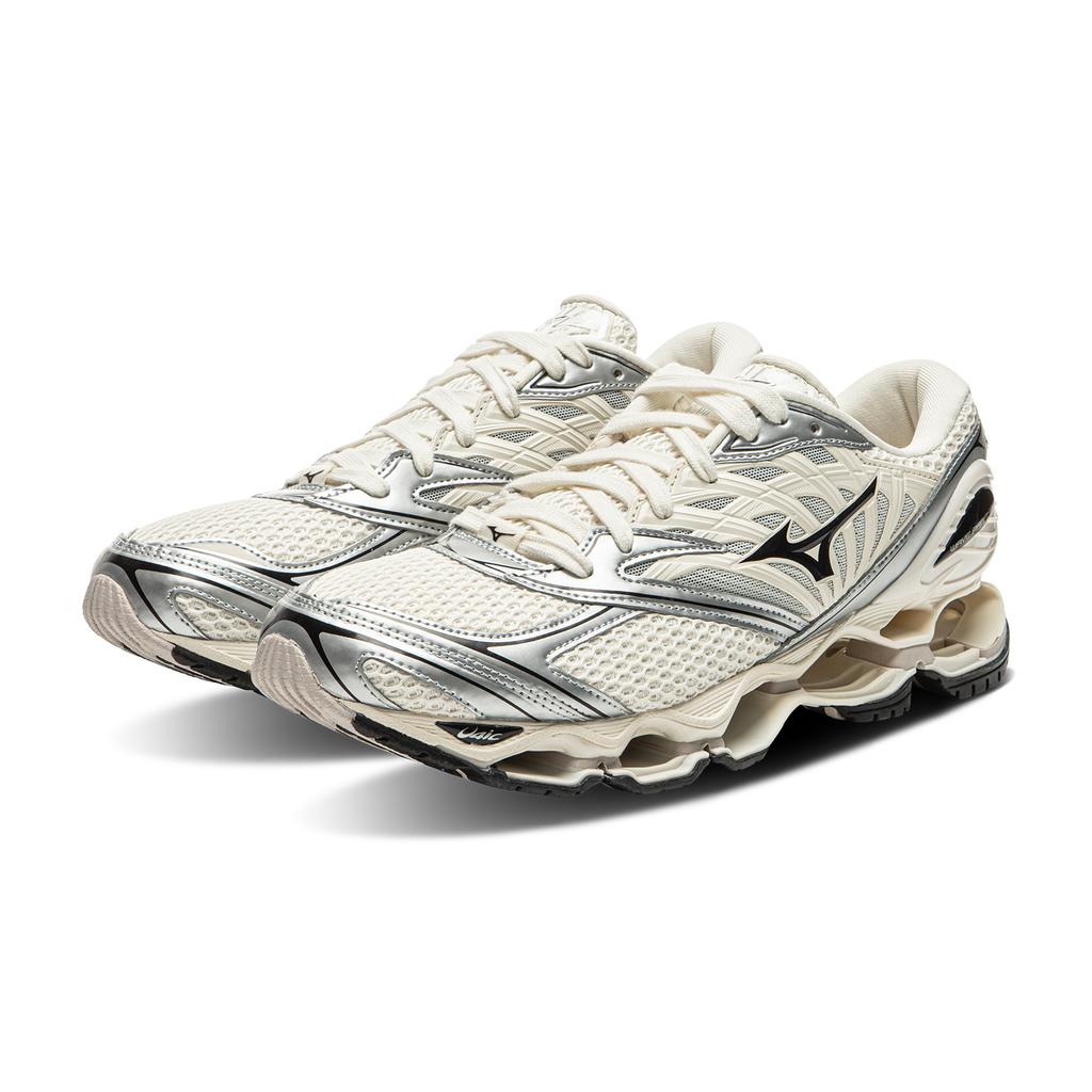 Mizuno Wave Prophecy LS Argento Pristino Sneakers Unisex Crema Nero D1GA251101