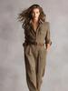 2025 High-End Urban Style Women's Jumpsuit with Waist-Cinched Slimming Trousers for Fall/Winter