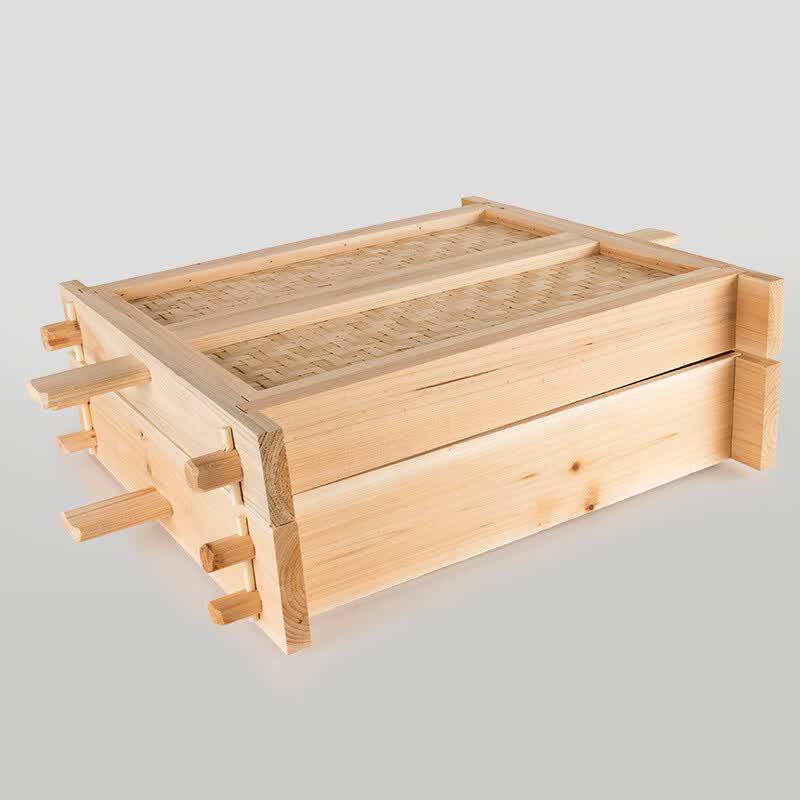 Square Wooden Dim Sum Steamer