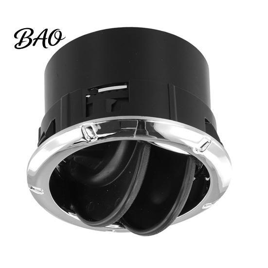 Duster Air Vent Replacement Conditioning Outlet, Double Blade Adjustable Vents with Chrome Trim, Car Interior Durable for Renault Vauxhall Opel Outlet