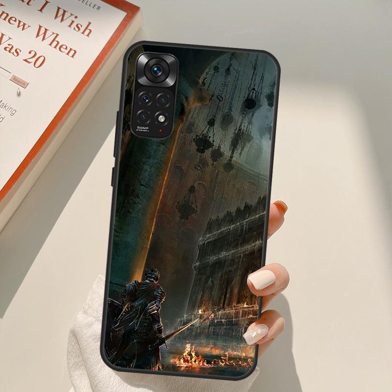 Game Dark Souls Case For Xiaomi Redmi Note 11 10 Pro 8 9 9S 10S 11S 9A 9C 10A 10C K40 K50 Gaming Cover