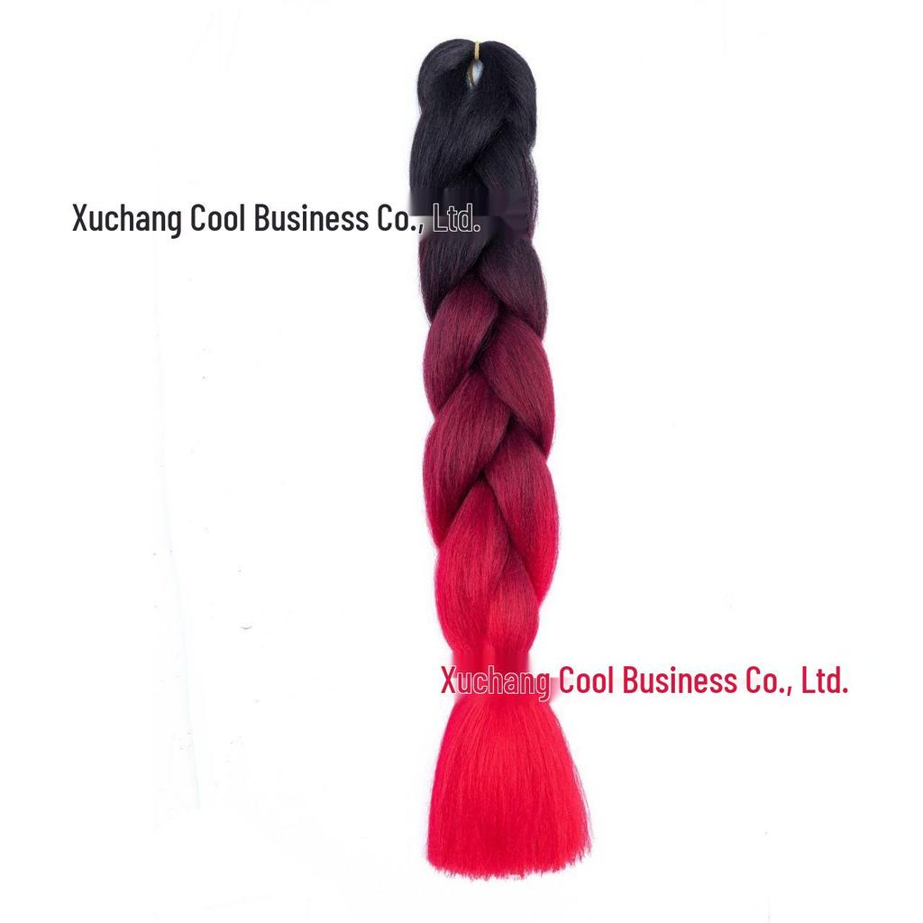 Three, Four, Five-Color Gradient High-Temp Fiber Jumbo Braid Material