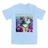 Lizard Meme T-shirt Short Sleeve Casual Female Tshirts Fashion Cotton Women Men Tee-shirt Funny Cartoon Printing Tees Female Top