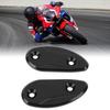2PCS Motorcycle Rear Mirror Hole Cover Aluminium Alloy Mirror Block Off Base Plates Fit for CBR1000RR 2020 to 2023