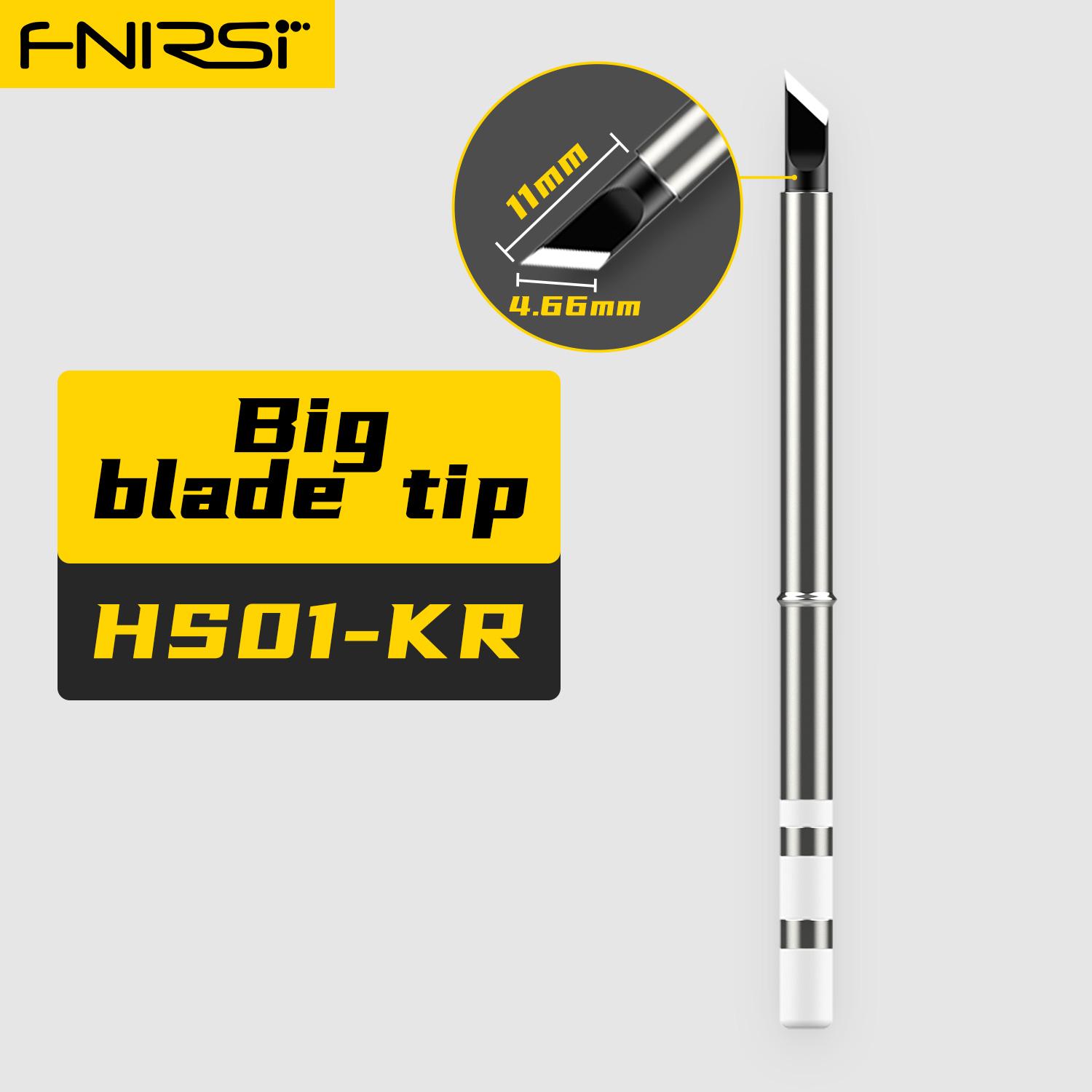 

FNIRSI HS-01 Паяльник Наконечник HS01-BC2 B2 ILS KR K65 BC3 Внутрішній нагрів Тип Безсвинцевий Паяльна станція Комплект