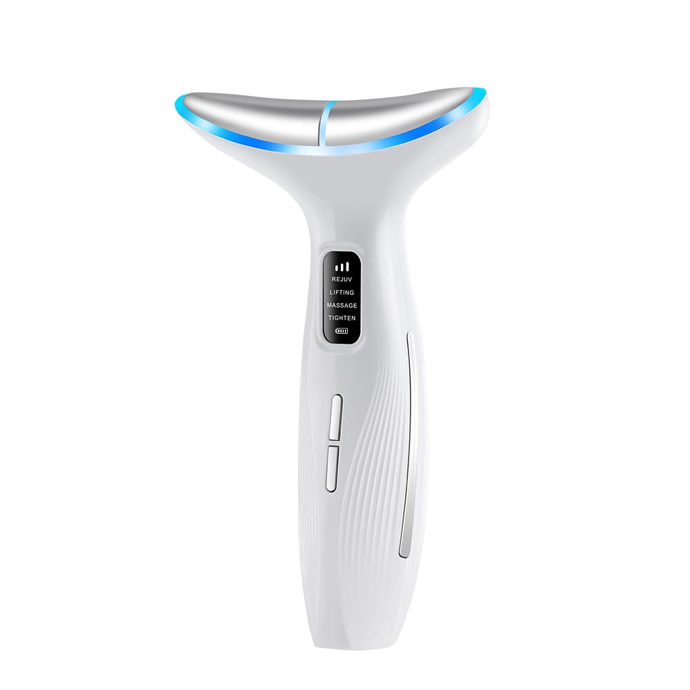 

Ems Micro-Current Face Beauty Device Neck Lifting Ipl Skin Rejuvenation Care Double Chin Removal Led Facial Firming Massager