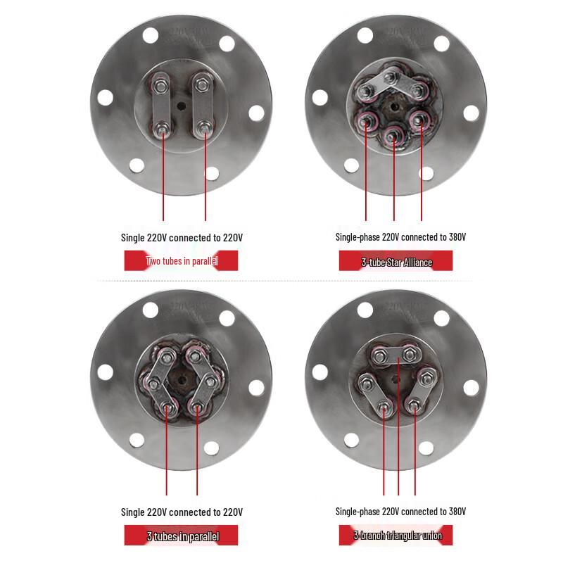 Tongshengda TS0009 Stainless Steel Explosion-Proof Flange Heater