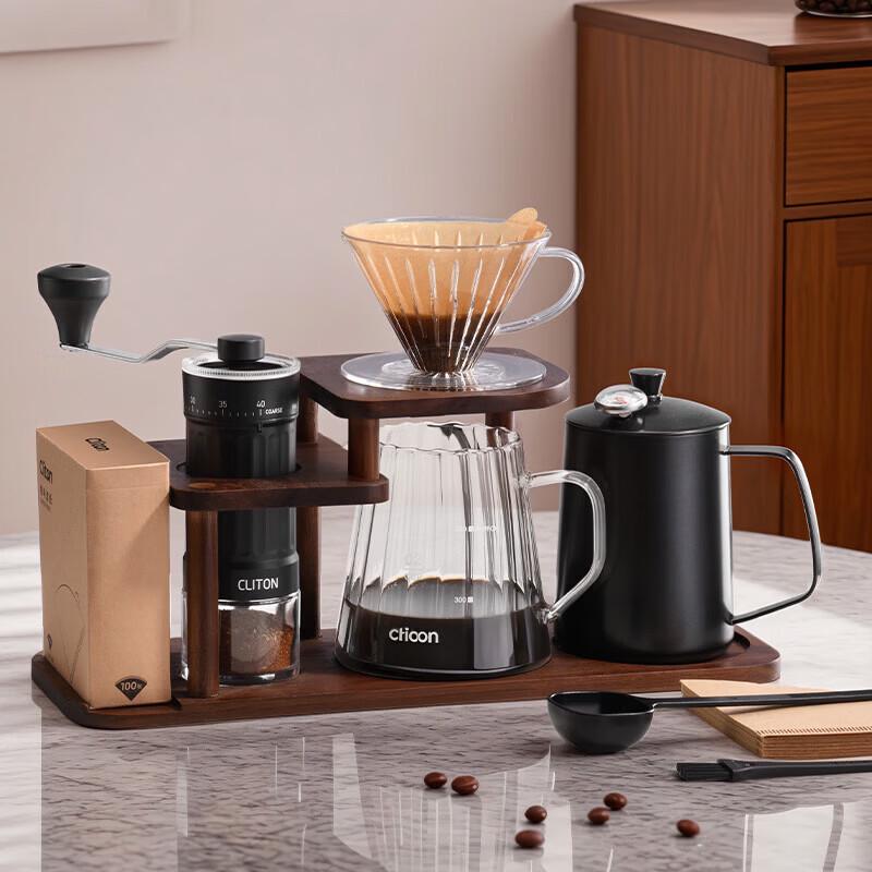 CLITON Manual Coffee Grinder Set