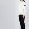 STONE ISLAND Kids Ss23 Solid Color Round Neck Long Sleeve Sweatshirt Kids Sweatshirt White 781661340-V0001