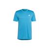T Shirts Men's Blue Crew Neck Moderate Straight Fit HR5257