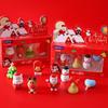 Christmas Erasers Gift Set Students Stationery School Supplies Cute Cartoon Erasers Gifts