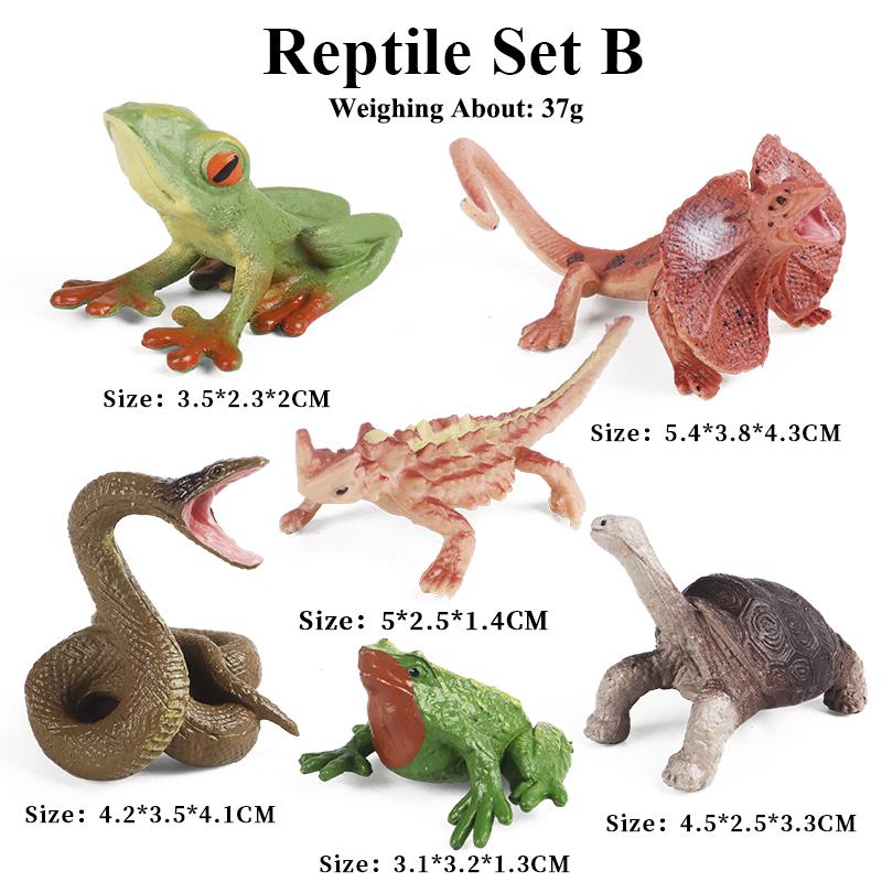 Oenux Mini Ocean Marine Shark Model Classic Sea Life Animal Whale Turtle Action Figures PVC Lovely Educational Toy For Kids Gift