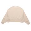 Nike Sweatshirts Women's Ecru Crew Neck Moderate Regular CK0168-140