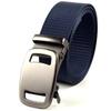 Men's Automatic Toothless Nylon Canvas Outdoor Belt