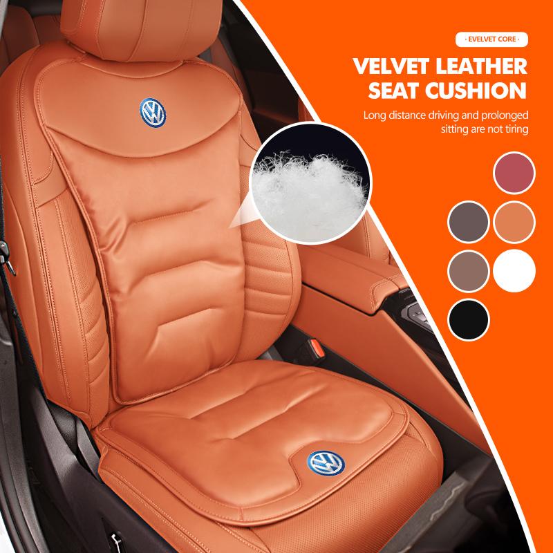 For Volkswagen VW Car Seat Cushion Cover Backrest Protective Mat Heighten Pad Polo Jetta Sagitar Magotan Passat B5 B6 B7 CCLP7