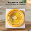 Colorful Disc Timer Mechanical Visual Timer for Kids Learning Magnetic Silent Study Timer Loud Alarm Kitchen with for Classroom