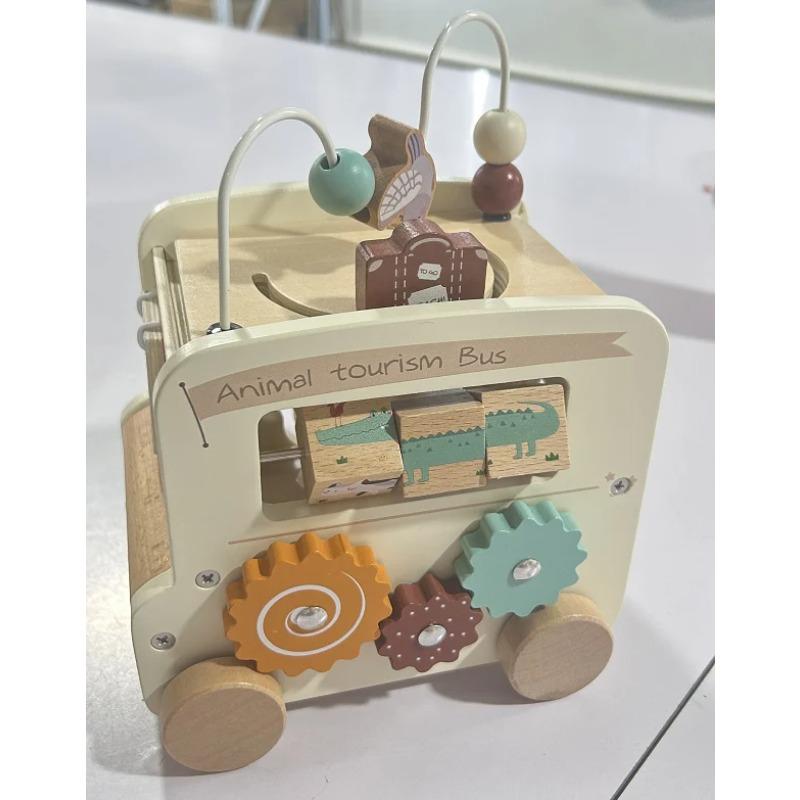 Baby Wooden Montessori Toys Mushroom Building Blocks Puzzle Toys Baby Wooden Musical Instrument Early Education Toys Child Gift