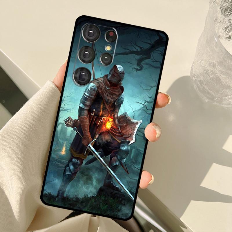 Praise the Sun Dark Souls For Samsung Galaxy S23 S22 Ultra S21 S20 FE S8 S9 S10 Note 10 Plus Note 20 Ultra Phone Case