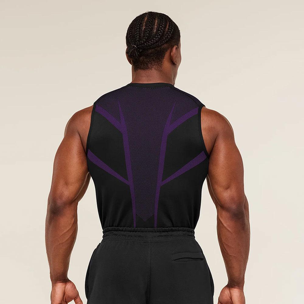 Maglietta da Running a Compressione da Uomo GYMSHARK - Traspirante, Vestibilità Aderente per Fitness e Uso Quotidiano