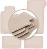 PREMIUM Beige Floor Mats For: Mercedes SL R107 Without Catalytic Converter Coupe 1971-1989
