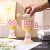 Goblet Birthday Gift Ceramic Cup Mug Cute Hand Painted Underglaze Cartoon Bear Children'S Holiday Gift