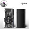 Eagle Design Dual Arc Lighter with Power Display & Lighting Strip - Ideal Gift for Boyfriend