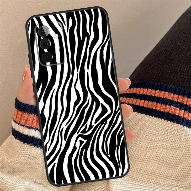 Custodia con Stampa Zebrata Per Samsung Galaxy A56 A36 A16 A13 A23 A33 A53 A52 A32 A12 A54 A34 A14 A15 A35 A55 A17