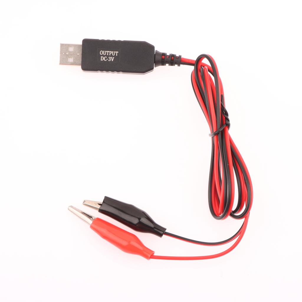1 kus Multimetr Mikrofon Hračka Dálkové Ovládání Lékařské Přístroje USB 5V Na 3V Měnič Zvyšující Napětí Napájecí Kabel