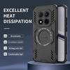 Magnetic Attraction Piece Phone Case For OnePlus ACE5 Ultra/OnePlus 13 13T 13R/OnePlus Nord4/OnePlus ACE5 Case Heat Dissipation Back Cover