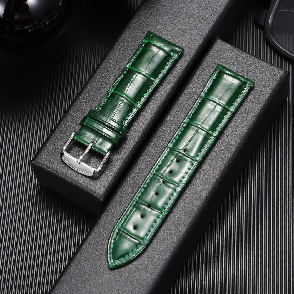 Universal Replacement Cowhide Watch Strap Leather Watchband for Seiko for Men Women 12mm 14mm 16mm 18mm 20mm 22mm 21mm Watchband