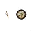 Aesthetic Resin Sculpture Girl Figurine with European Antique Embossed Ornate Frame Creative