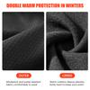 Winter Neck Warmer with 1pcs Active Carbon Filter Men Women Windproof Face Cover Warm Fleece Neck Gaiter for Skiing