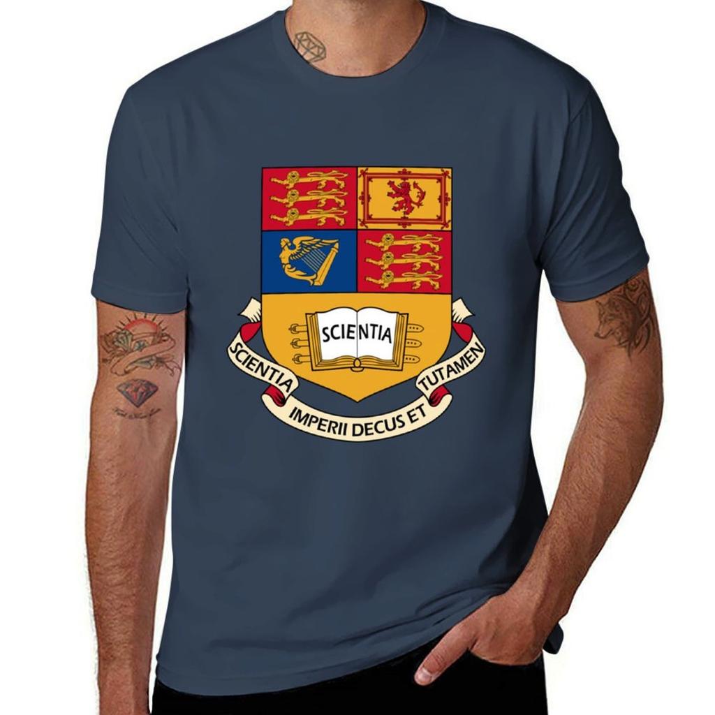 T-shirt Imperial College London Campus Alumni Anniversario Personalizzata Unisex Grafica Commemorativa Retro Casual Streetwear Top