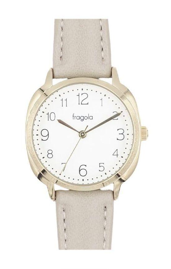 

[Follow] Watch Fragola Rounded Corner Belt Watch H01124S-1 GY Women s Gray