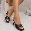 Sommer Damenschuhe Hohe Absätze Sandalen Rutschfeste Strandschuhe Damen Bequeme Outdoor-Sandalen Mode Leichte Schuhe mit Hohem Absatz