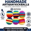 6/12/24 Hand-knitted Beanbag, 2026 Multicolor Crochet Beanbag for Adults, Soft Crochet Beanbag/juggling Ball (suitable for Beginners).