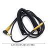 Spring Headphone Wire 2.5mm Plug To 3.5mm for Bose QC25 QC35 OE2 AKG Y40 Y50 Y45 JBL S700 J55 J88 Headphones