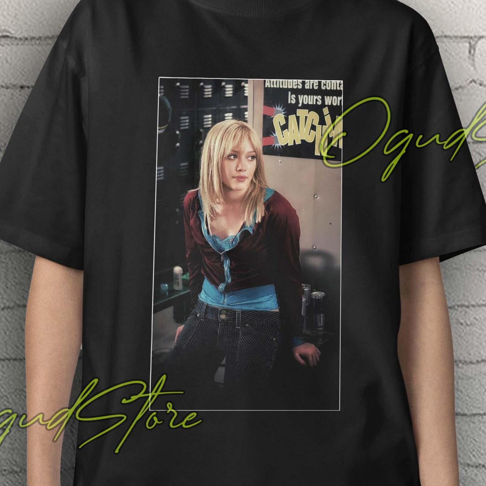 Hilary Duff Tshirt, Hilary Duff Shirt, Hilary Duff Retro Tshirt, Hilary Duff Tees, Hilary Duff Sweater, Hilary Duff Clothing, Movie Shirt 2XL