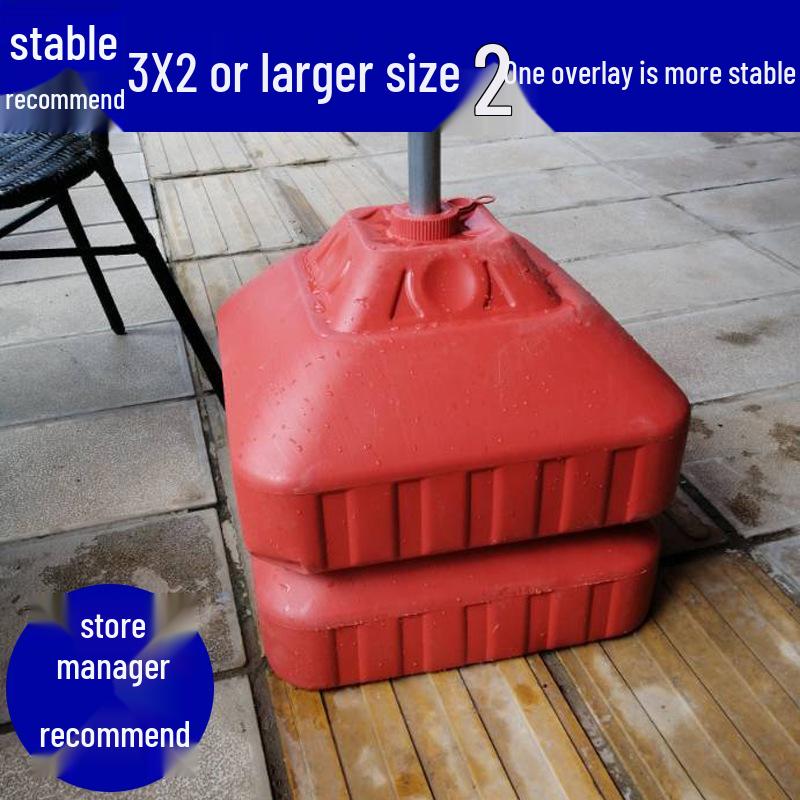 30L Water-Filled Base for Large Outdoor Advertising Sun Umbrella