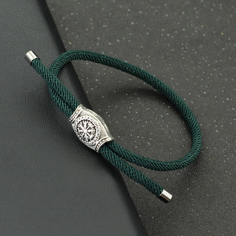 Braccialetto Unico in Corda da Uomo Regolabile Fatto a Mano Braccialetto Vichingo Uomo Accessori per Festival Regalo per Marito Pulsera Hombre Joias