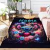 Custom 1Pc Lilo Stitch Galaxy Adventure Rug Office Carpet Indoor Outdoor Entrance Doormat Nonslip Soft And Comfortable Living Room D291616