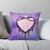 Pastel Witch Heart Square Pillowcase Polyester Linen Velvet Printed Zip Decor Pillow Case Room Cushion Case