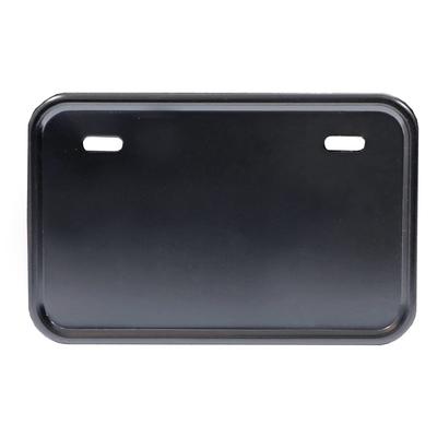 MOTO BASE Motorcycle Aluminum License Plate Holder | MBAP-NPF-02 | Black (for Moped Square)