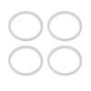 Distiller Seal Replacement Parts, WearResistant Silicone Water Distiller Seal, and Hygienic, High Temperature Resistant, 4Pcs for (4L)